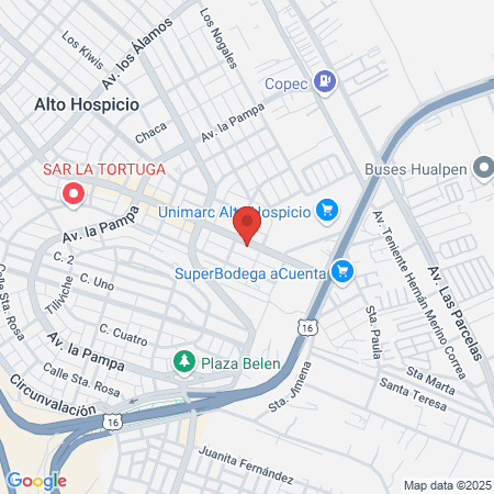 Cortes Donoso Jeannette map