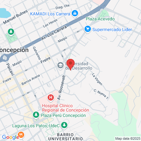 Hospital diurno psiquiátrico map