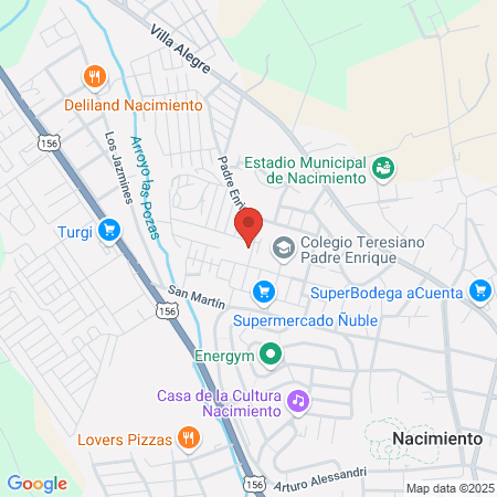 CECOSF Julio Hemmelmann map