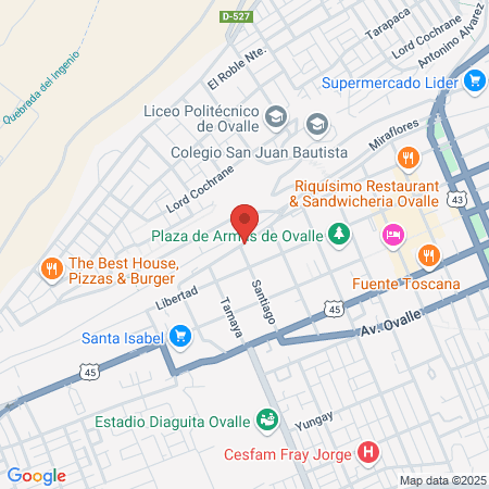 Consultorio La Estrella, La Serena map