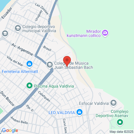 Cesfam Externo Valdivia map