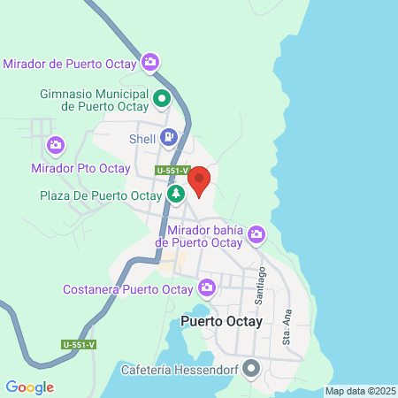 Hospital de Puerto Octay map