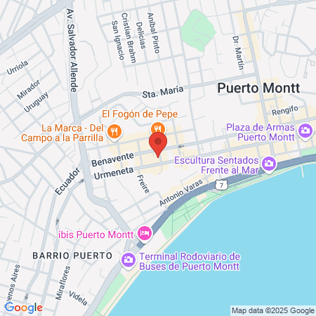 Imagenologia Sur map