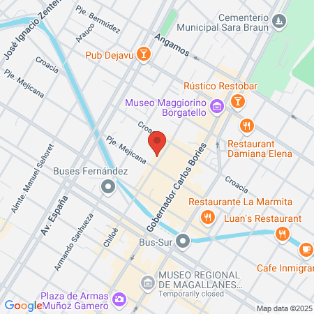 Clínica RedSalud Magallanes - Servicios de Urgencia 24 horas map