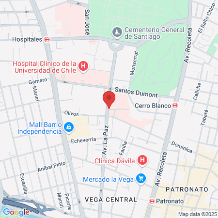 Catholic University Clinical Hospital map