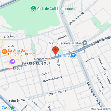 Serv Salud Metropolitano Central Hospital Clinico San Borja Arriaran map