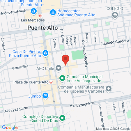 Hospital de niños map