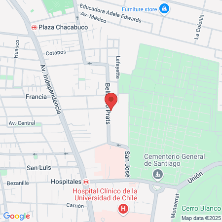 Corporación Chileno Alemana de Beneficencia map