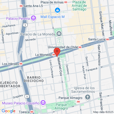 Centro De Especialidades Medicas Y De Salud Cenn Ltda map