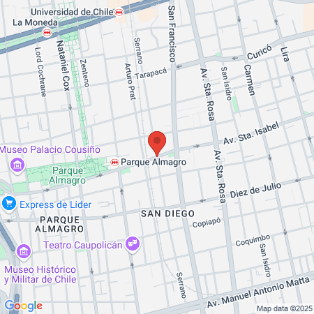 Clínica Territorial map