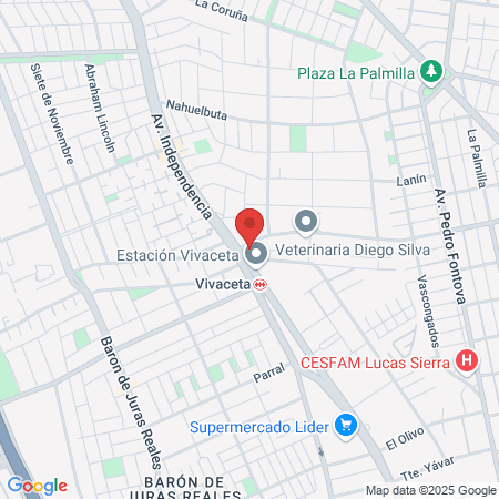 nuevo hospital colina map