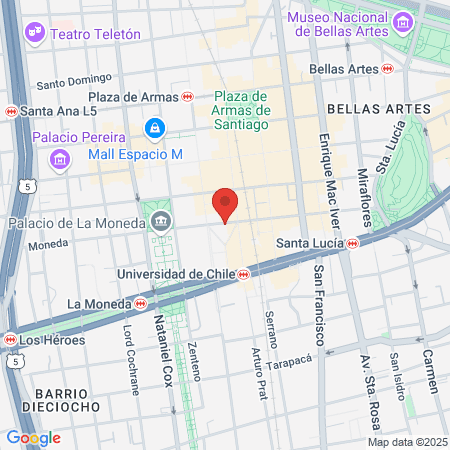 Centro Medicodependiente Hopital Clinico U De Chile map