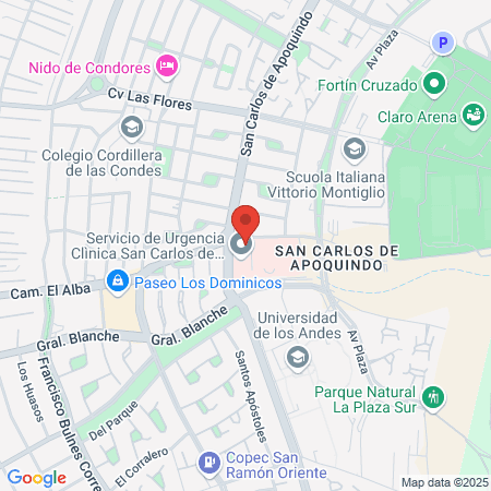 HOSPITAL DIPRECA map