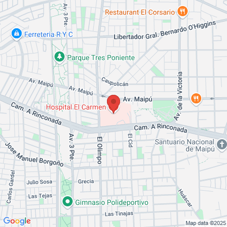 Megasalud Peñalolen map