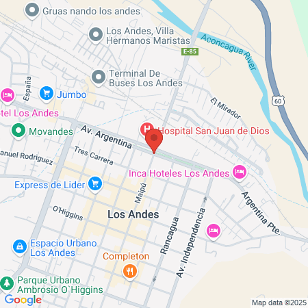 Urgencias Fricke map