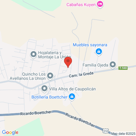 Refugio y Tinaja Indómita map