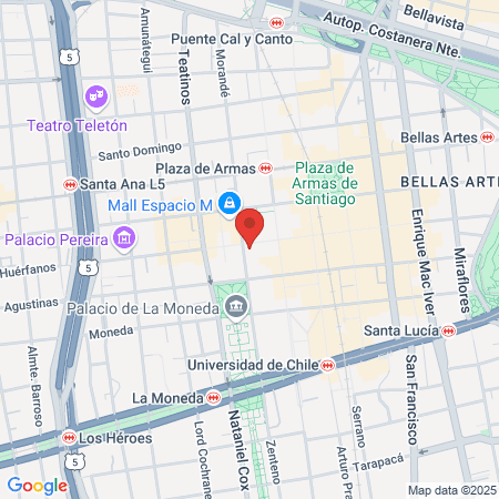 Eva Isidora Spa Urbano map