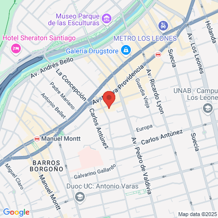 Clinica Borealis Estetica Integral map