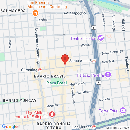 Centro de Estética Soul Balance map