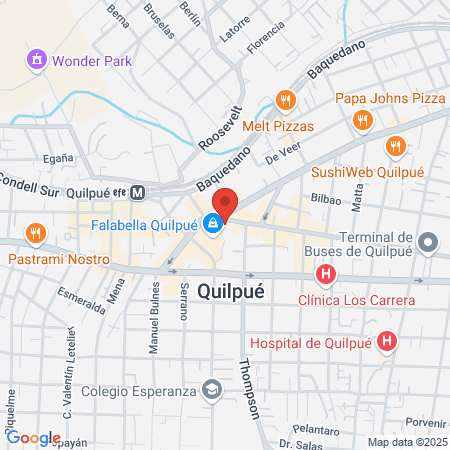 Spa Casa Kanda Valparaíso map