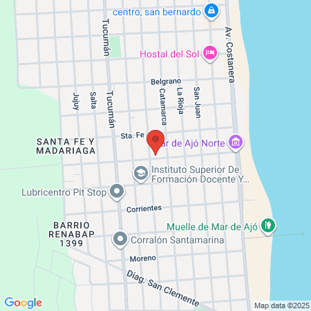 Energym San Bernardo map