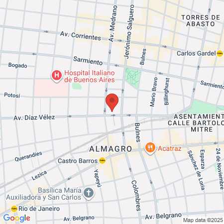 Cañitas Fitness map