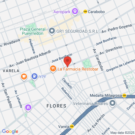 Gimnasio Sur Fit map
