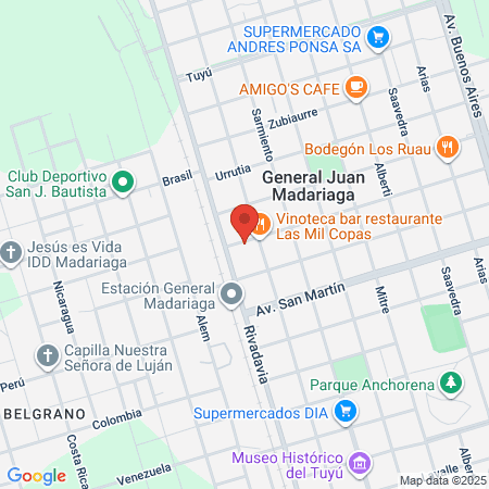 Prana Multiespacio map