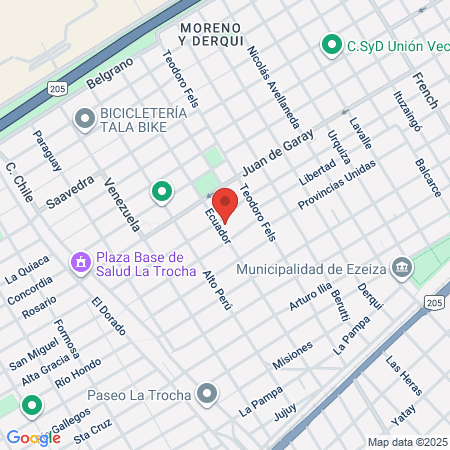 Cinosarge Gimnasio map