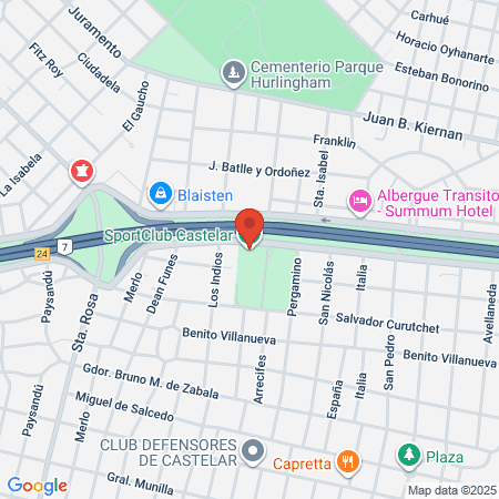 Xtreme Training Center map