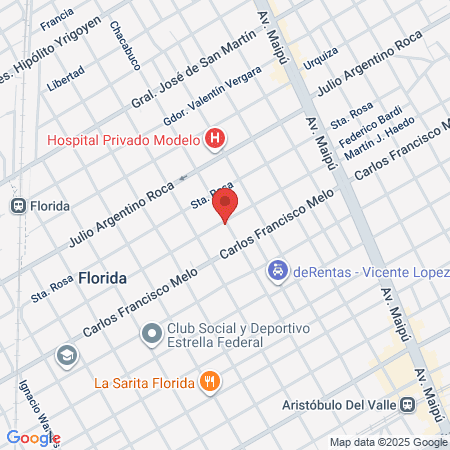 Hospital César Milstein map