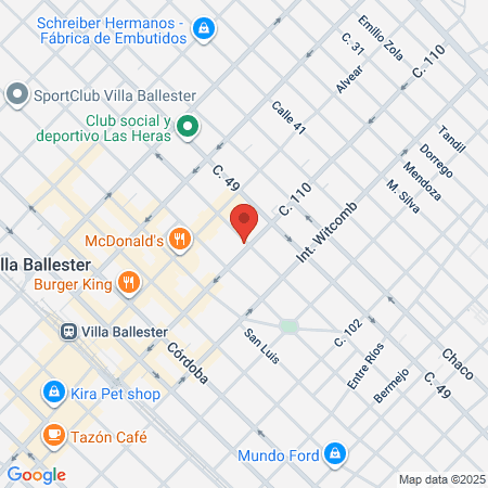 Sanatorio Anchorena San Martín map