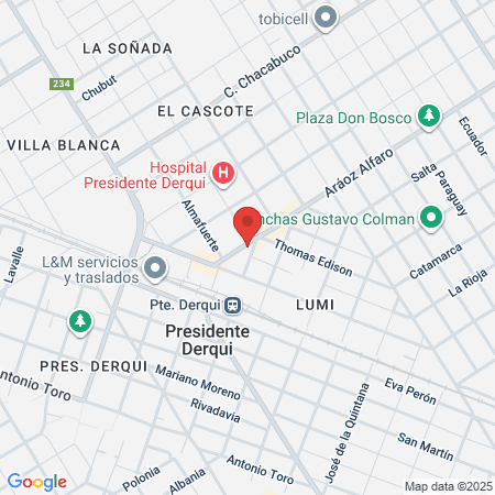 Sanatorio San Justo map