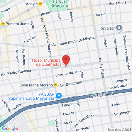 Sala 20 Traumatologia map