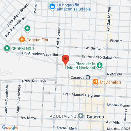 Hospital Fleming map