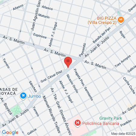 Centro Medico Ceril map