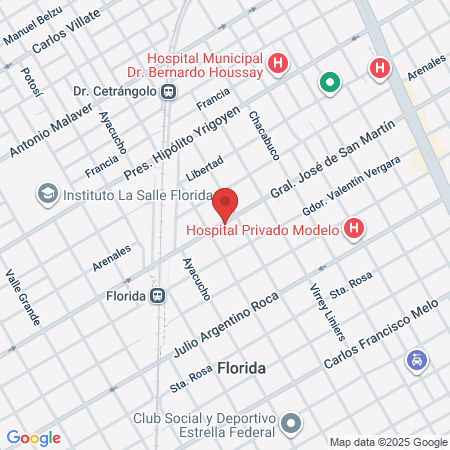 Clínica Avellaneda Medical Center map