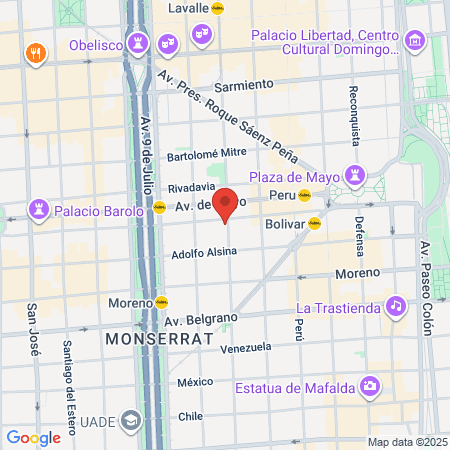 Buenos Aires Spa map