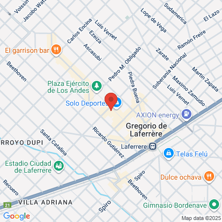 Mecanica Dental Carrizo map