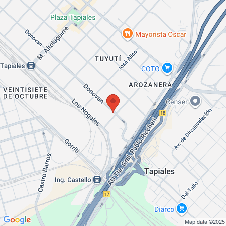 Odontología Integral Tapiales map