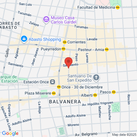 Odontólogos Farina Miguel Angel Farina Silvia Beatriz map