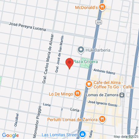 Mecánico Dental map