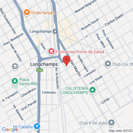 Odontólogo Dr Hugo Guirado map