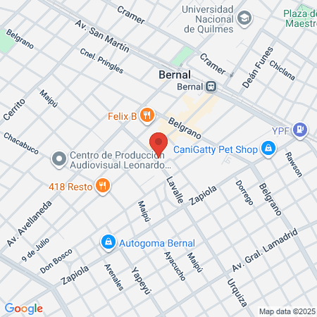 Centro Odontológico Bernal map