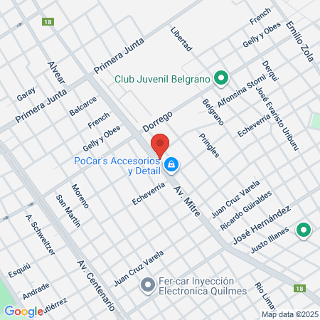 Diez Odontología map