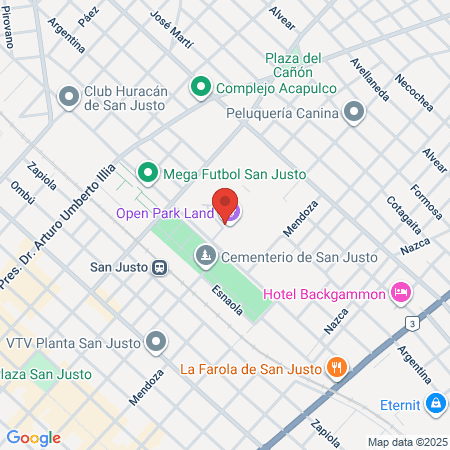 Armonium Spa San Justo map