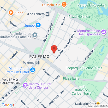 Pedicura Claudia Garcia map