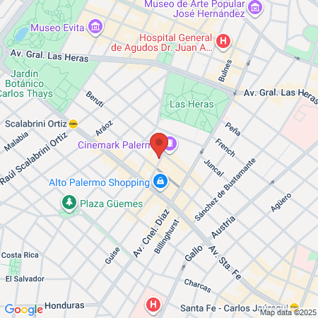 Hidromasaje Spa Urbano map