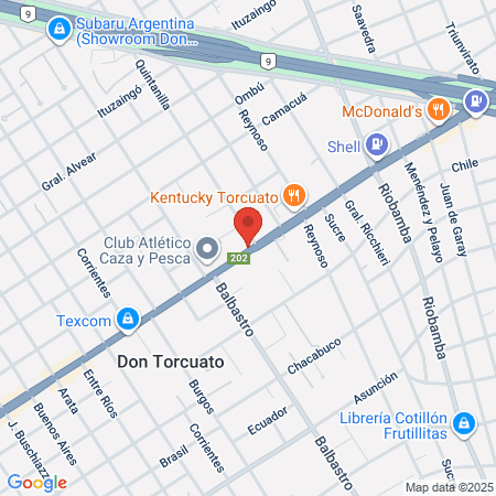 Fitness Roxana Gym map