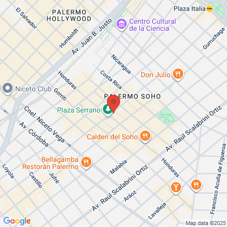 C D Veronica M Luna map